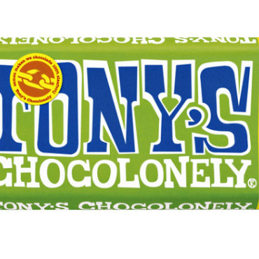 Chocolade Tony's Chocolonely puur amandel zeezout reep 180gr