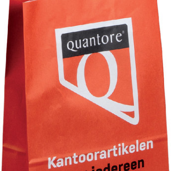 Draagtas Quantore papier 230x330mm 200 stuks