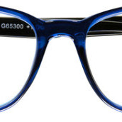 Leesbril I Need You +3.00 dpt Lucky blauw-zwart