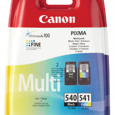 Inktcartridge Canon PG-540 + CL-541 zwart + kleur