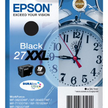 Inktcartridge Epson 27XXL T2791 zwart
