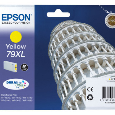 Inktcartridge Epson 79XL T7904 geel
