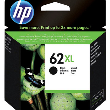 Inktcartridge HP C2P05AE 62XL zwart