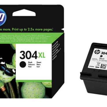 Inktcartridge HP N9K08AE 304XL zwart