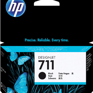 Inktcartridge HP CZ129A 711 zwart