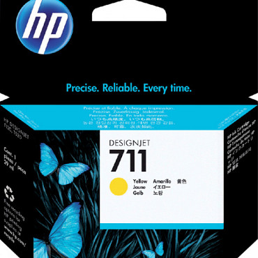 Inktcartridge HP CZ132A 711 geel
