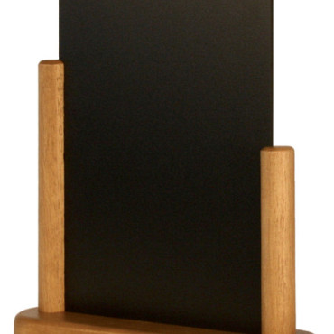 Krijtbord Securit 23x20x6cm teak hout