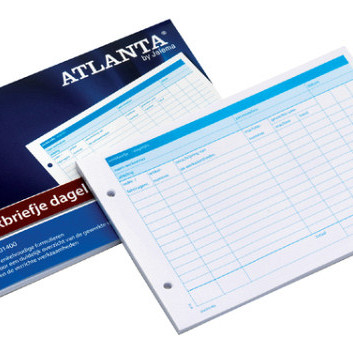 Werkbrief Djois Atlanta A5 dagelijks 50vel