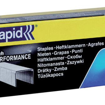 Nieten Rapid 13/8 gegalvaniseerd standaard 5000 stuks