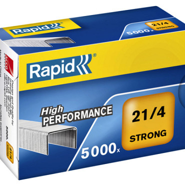 Nieten Rapid 21/4 gegalvaniseerd strong 5000 stuks