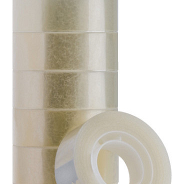 Plakband Quantore 19mmx33m transparant