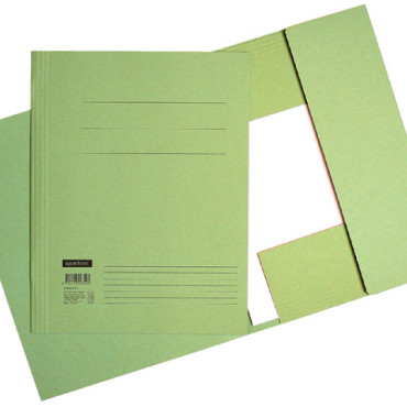 Dossiermap Quantore folio 300gr groen