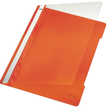 Snelhechter Leitz Standaard A4 gerecycled PP oranje