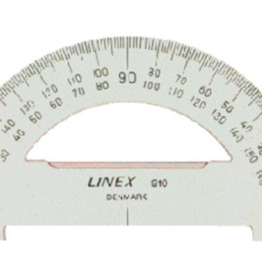 Gradenboog Linex 910 diameter 10cm 180graden transparant