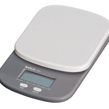 Briefweger MAUL Start tot 2000 gram inclusief batterijen grijs