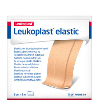 Wondpleister Leukoplast elastisch 5mx6cm