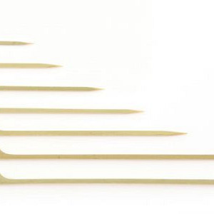 Bamboe prikker / bbq pen 15cm + oor 250 stuks