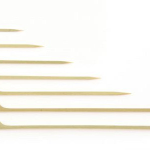 Bamboe prikker / bbq pen 18cm + oor 250 stuks