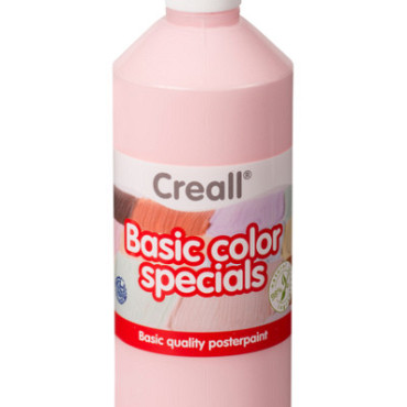 Plakkaatverf Creall basic pastel rood 500ml
