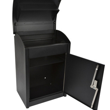 Pakketbrievenbus Malmo 360x260x505mm zwart