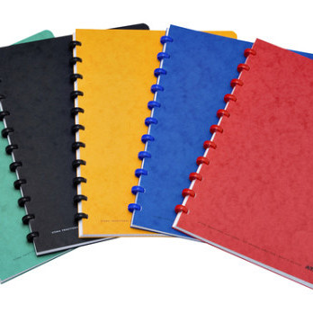 Schrift Atoma A4 ruit 5x5mm 144blz 90gr karton assorti