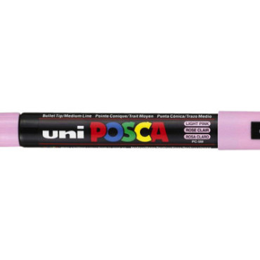 Verfstift Posca PC5M medium lichtroze
