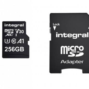 Geheugenkaart Integral microSDXC 256GB