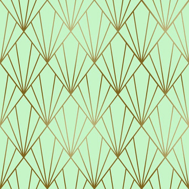 Cadeaupapier 30cm dessin ZP37 Mint Gatsby