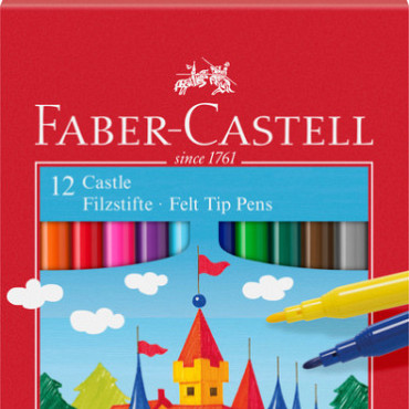 Kleurstift Faber-Castell assorti set à 12 stuks