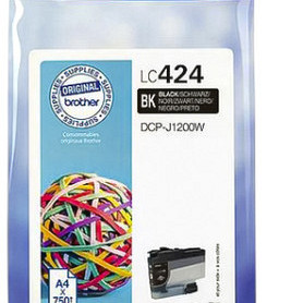 Inktcartridge Brother LC-424BK zwart