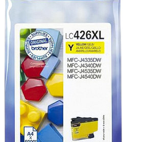 Inktcartridge Brother LC-426XLY geel