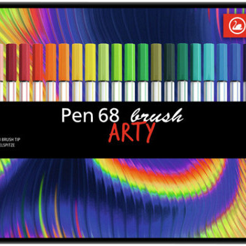 Brushstift STABILO Pen 568/30 Arty assorti blik à 30 stuks