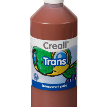 Raamverf Creall Trans bruin 500ml