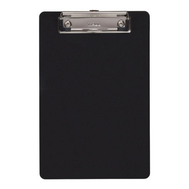Klembord MAUL A5 staand hard kunststof PVC zwart