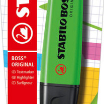 Markeerstift STABILO BOSS Original 70/33 groen blister à 1 stuk