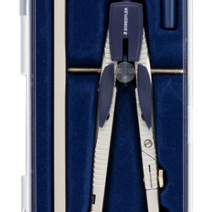 Passer Staedtler Mars 553 met snelverstelling en verlengstuk