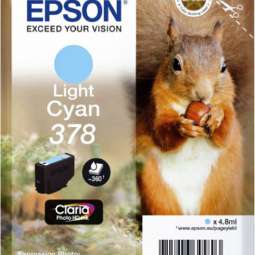 Inktcartridge Epson 378 T3785 lichtblauw