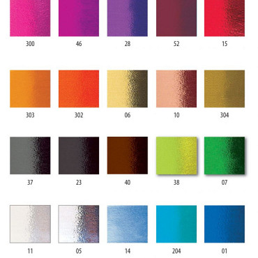 Metallic/Miroir krullint 10mm x 250 yards paars 28