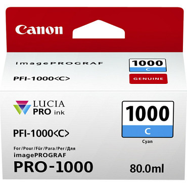 Inktcartridge Canon PFI-1000 blauw