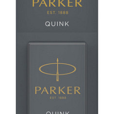 Inktpatroon Parker Quink zwart blister à 10 stuks