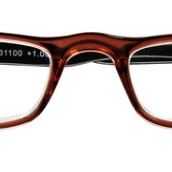 Leesbril I Need You +2.50 dpt Half-line bruin