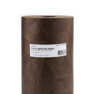Cadeaupapier rol Vance paper 150m x 30cm bruin