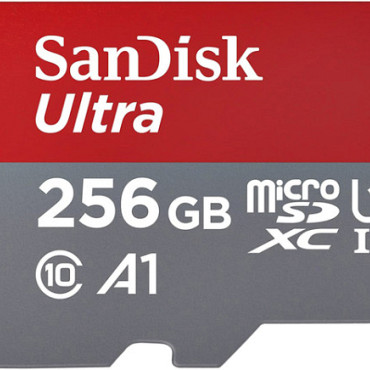 Geheugenkaart Sandisk MicroSDXC Ultra 256GB (150mb/s C10 - SDA UHS-I)