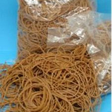 Elastiek 60x1,5mm bruin
