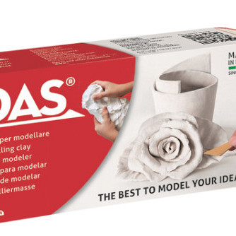 Boetseerklei DAS luchthardend 1000 gram wit