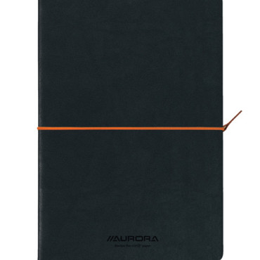 Notitieboek Aurora Tesoro A5 192blz lijn 80gr oranje