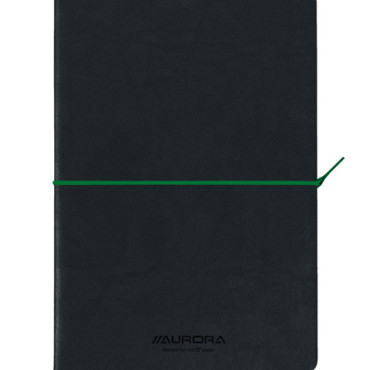 Notitieboek Aurora Tesoro A5 192blz lijn 80gr groen