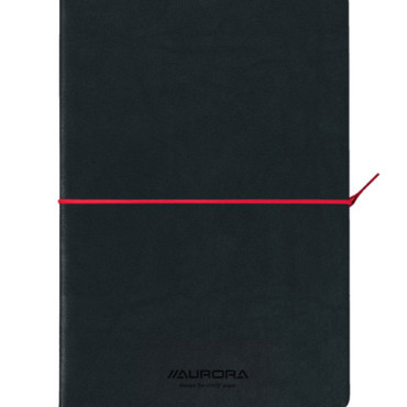 Notitieboek Aurora Tesoro A5 192blz lijn 80gr rood