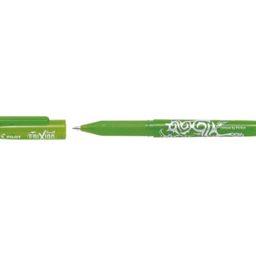 Rollerpen PILOT friXion medium lichtgroen blister à 1 stuk