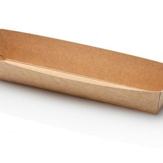 Snackbak Kraft A16N 185x35x33mm 100 stuks